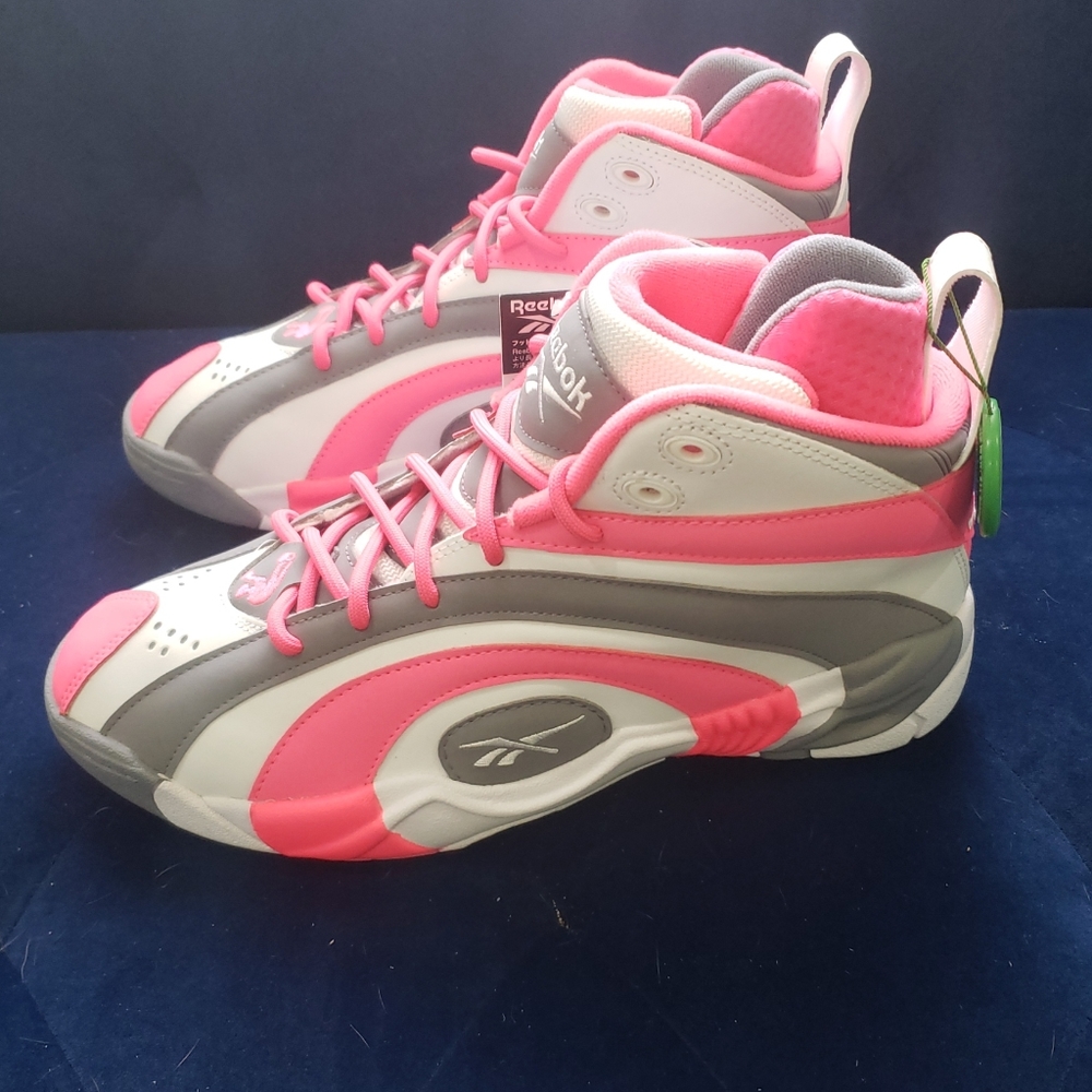 Gray/Pink Shaqnosis Sneakers Japanese Release Mens 9.5